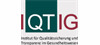 Logo IQTIG -Institut für Qualitätssicherung und Transparenz im Gesundheitswesen in Berlin
